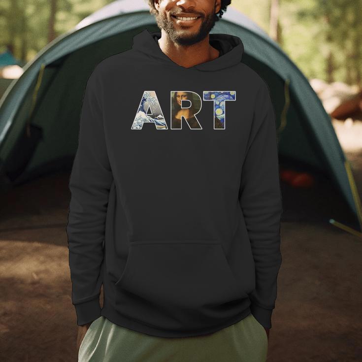 Art Artist Painting Teacher T Shirt Mona Lisa Great Wave For Men Women Men Hoodie, novelty gifts, funny gifts