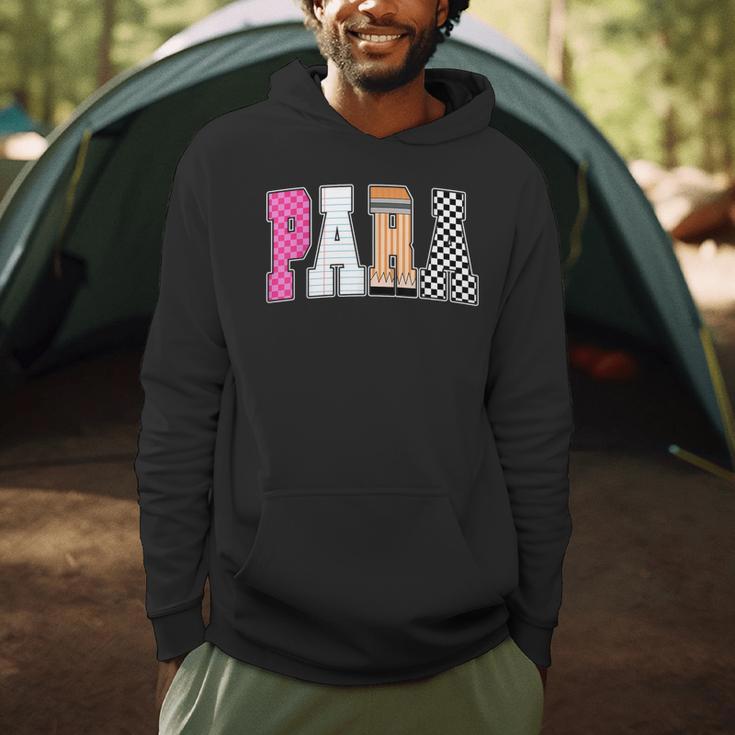 Back To School Teacher Para Preppy Checkered Para Life Men Hoodie, novelty gifts, funny gifts Back To School Teacher Para Preppy Checkered Para Life Men Hoodie, novelty gifts, funny gifts