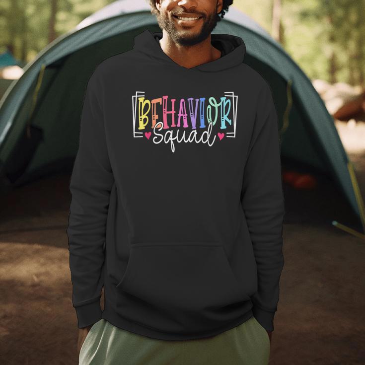 Behavior Squad Therapy Therapists Teachers Behavior Team Men Hoodie, novelty gifts, funny gifts