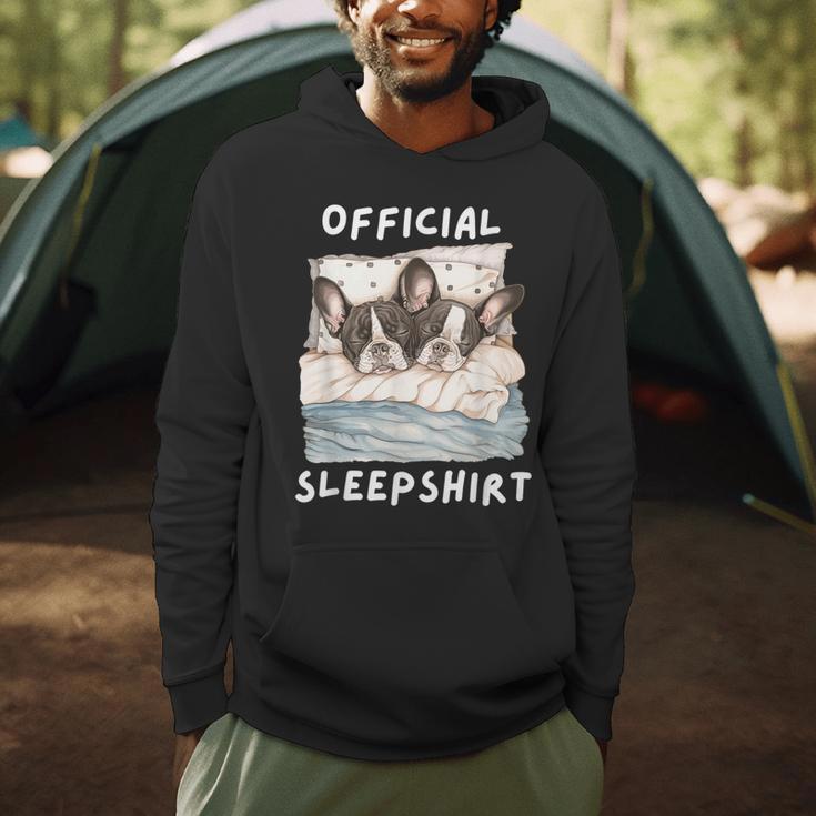 Boston Terrier Dog Official Sleepshirt Pajamas Nightgown Men Women Girls Kids Men Hoodie, novelty gifts, funny gifts