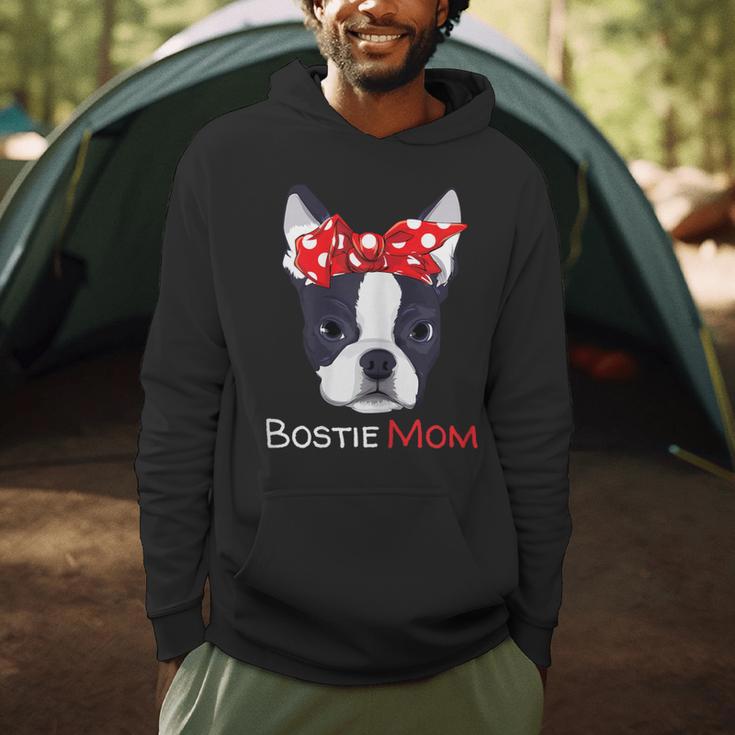 Boston Terrier Mom Bostie Women Girls Men Hoodie, novelty gifts, funny gifts