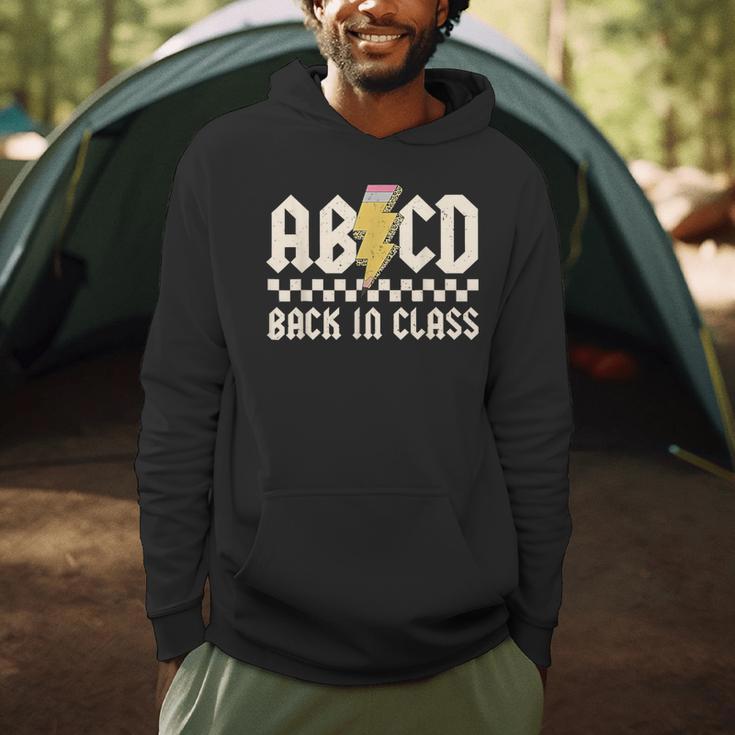 Boys Girls Teachers Rock Back To School ABCD Back In Class Men Hoodie, novelty gifts, funny gifts Boys Girls Teachers Rock Back To School ABCD Back In Class Men Hoodie, novelty gifts, funny gifts