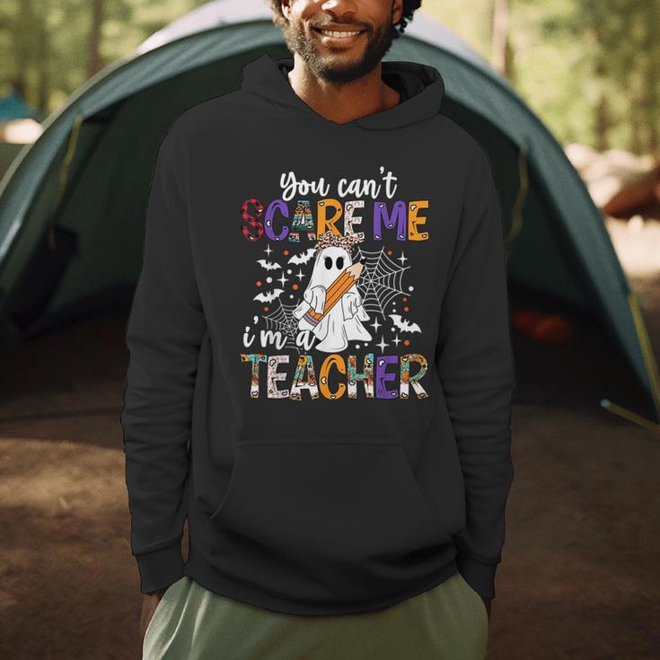 You Can't Scare Me I'm A Teacher Halloween Costume Men Hoodie, novelty gifts, funny gifts