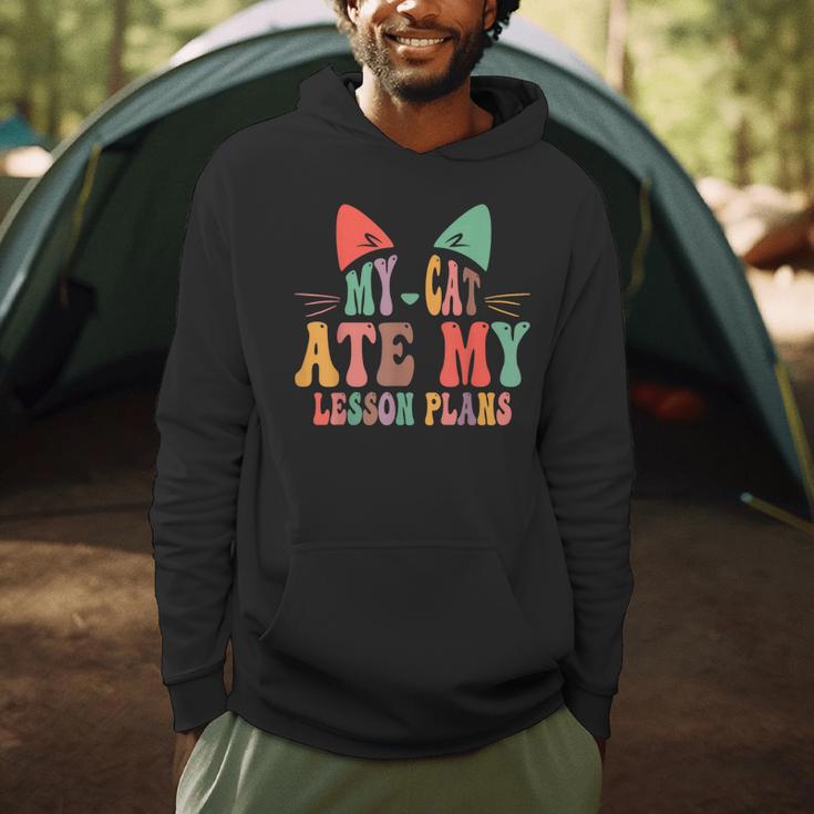 My Cat Ate My Lesson Plans Teacher Sarcastic Men Hoodie, novelty gifts, funny gifts My Cat Ate My Lesson Plans Teacher Sarcastic Men Hoodie, novelty gifts, funny gifts