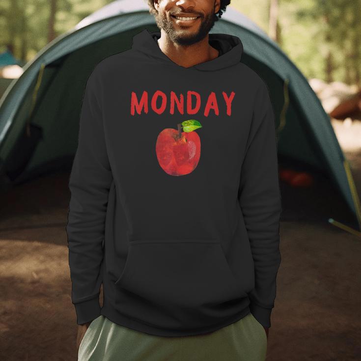 Caterpillar Friday Fruit Kindergarten Teacher Men Women Kids Men Hoodie, novelty gifts, funny gifts