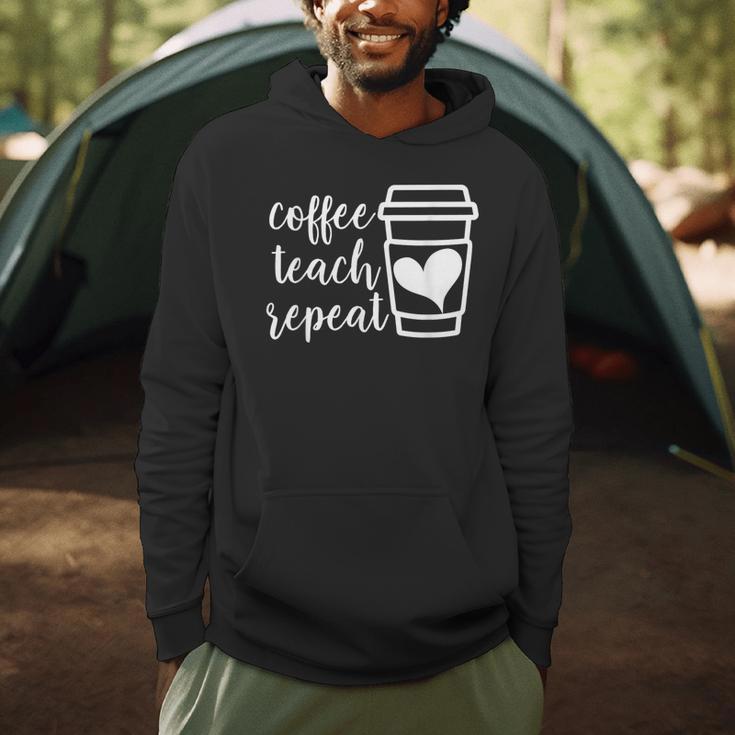 Coffee Teach Repeat Women's Misses Plus Size Teacher Men Hoodie, novelty gifts, funny gifts Coffee Teach Repeat Women's Misses Plus Size Teacher Men Hoodie, novelty gifts, funny gifts