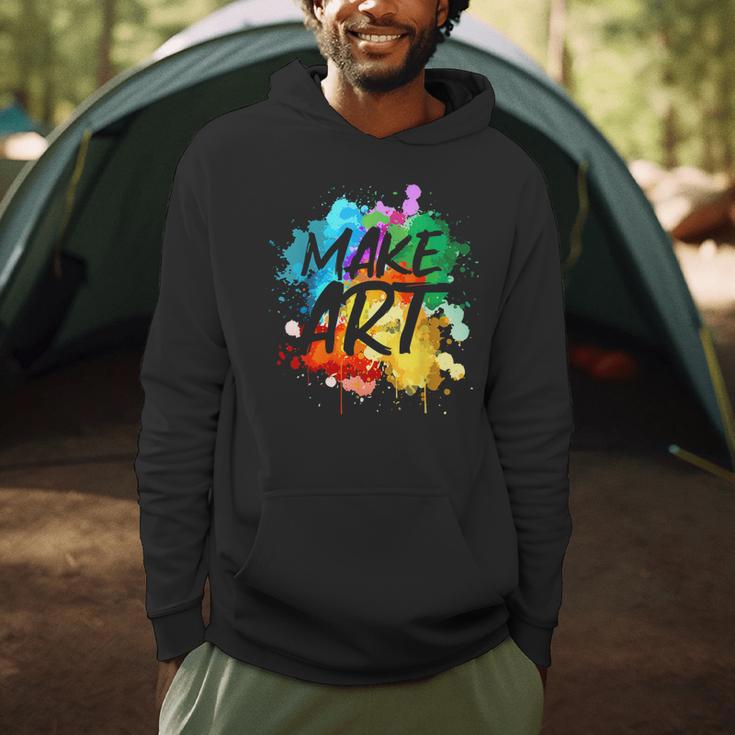 Cool Art For Men Women Artist Teacher Painter Artists Paint Men Hoodie, novelty gifts, funny gifts