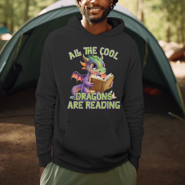 All The Cool Dragons Are Reading Dragon Teacher Men Hoodie, novelty gifts, funny gifts All The Cool Dragons Are Reading Dragon Teacher Men Hoodie, novelty gifts, funny gifts