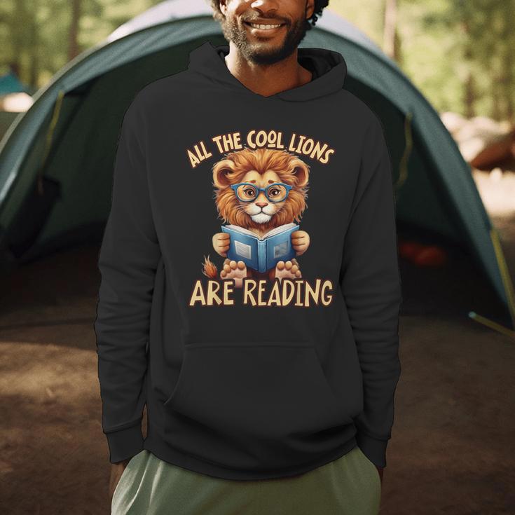 All The Cool Lions Are Reading Lion Teacher Men Women Kids Men Hoodie, novelty gifts, funny gifts All The Cool Lions Are Reading Lion Teacher Men Women Kids Men Hoodie, novelty gifts, funny gifts