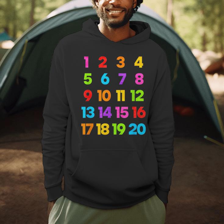 Counting 1-10 Learn To Count Number School Kids Teacher Men Hoodie, novelty gifts, funny gifts Counting 1-10 Learn To Count Number School Kids Teacher Men Hoodie, novelty gifts, funny gifts