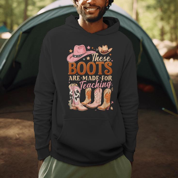 Cowboy Teacher These Boots Are Made-For Teaching School Men Hoodie, novelty gifts, funny gifts Cowboy Teacher These Boots Are Made-For Teaching School Men Hoodie, novelty gifts, funny gifts