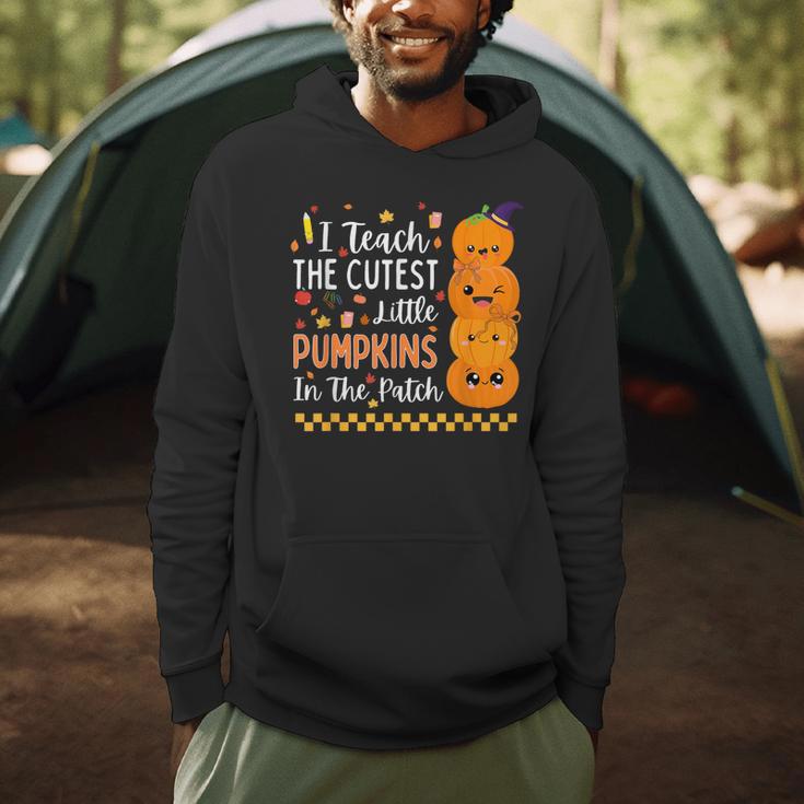 Cute Teacher Halloween For Women Men Teacher Pumpkin Men Hoodie, novelty gifts, funny gifts