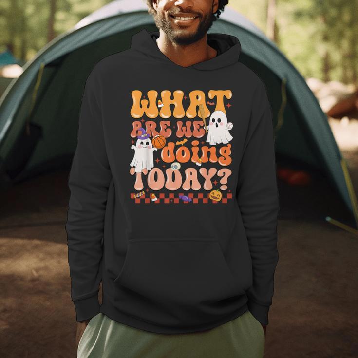 What Are We Doing Today Halloween PE Spooky Teacher Men Hoodie, novelty gifts, funny gifts What Are We Doing Today Halloween PE Spooky Teacher Men Hoodie, novelty gifts, funny gifts