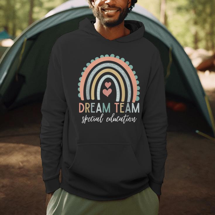 Dream Team Special Education Teacher ED SPED Squad Rainbow Men Hoodie, novelty gifts, funny gifts Dream Team Special Education Teacher ED SPED Squad Rainbow Men Hoodie, novelty gifts, funny gifts