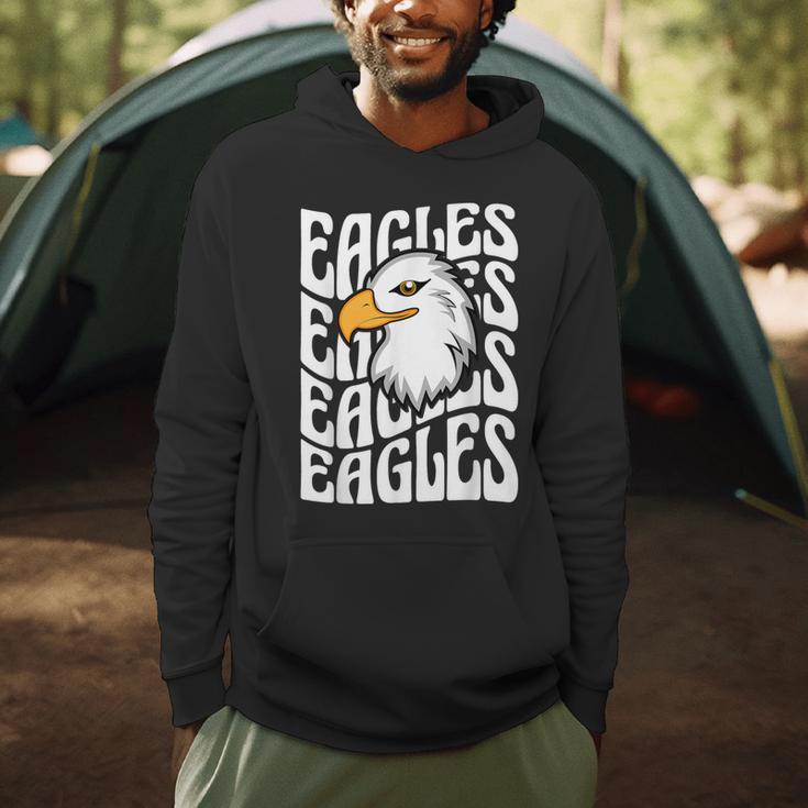 Eagles School Sports Fan Team Spirit Teacher Parent Student Men Hoodie, novelty gifts, funny gifts Eagles School Sports Fan Team Spirit Teacher Parent Student Men Hoodie, novelty gifts, funny gifts