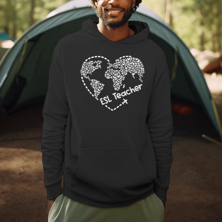 ESL Teacher ESOL Student Cute Heart Shape English Teacher Men Hoodie, novelty gifts, funny gifts ESL Teacher ESOL Student Cute Heart Shape English Teacher Men Hoodie, novelty gifts, funny gifts