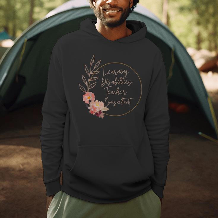 Floral Learning Disabilities Teacher Consultant SPED Teacher Men Hoodie, novelty gifts, funny gifts Floral Learning Disabilities Teacher Consultant SPED Teacher Men Hoodie, novelty gifts, funny gifts
