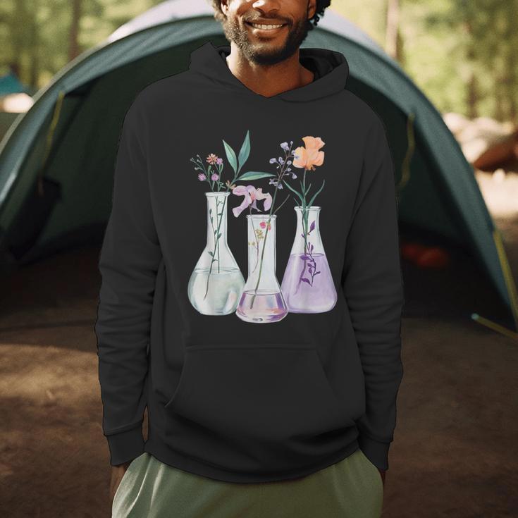 Flowers Test Tube Chemistry Student Science Teacher Women Men Hoodie, novelty gifts, funny gifts Flowers Test Tube Chemistry Student Science Teacher Women Men Hoodie, novelty gifts, funny gifts