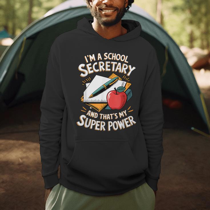 Front Office Teacher Admin Mother I'm A School Secretary Men Hoodie, novelty gifts, funny gifts