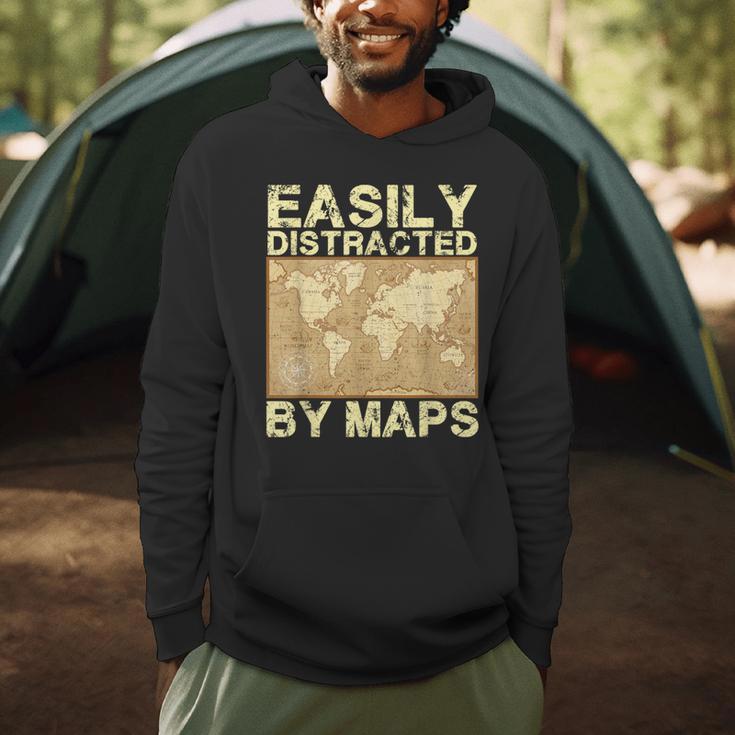 Geography Teacher Easily Distracted By Maps Men Hoodie, novelty gifts, funny gifts Geography Teacher Easily Distracted By Maps Men Hoodie, novelty gifts, funny gifts