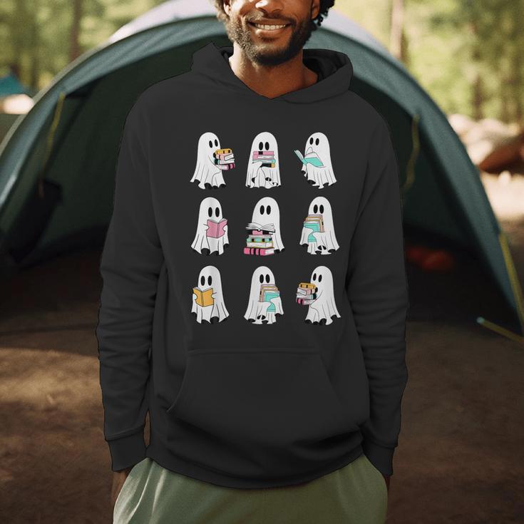 Ghost Reading Books Spooky Librarian Teacher Women Men Hoodie, novelty gifts, funny gifts Ghost Reading Books Spooky Librarian Teacher Women Men Hoodie, novelty gifts, funny gifts