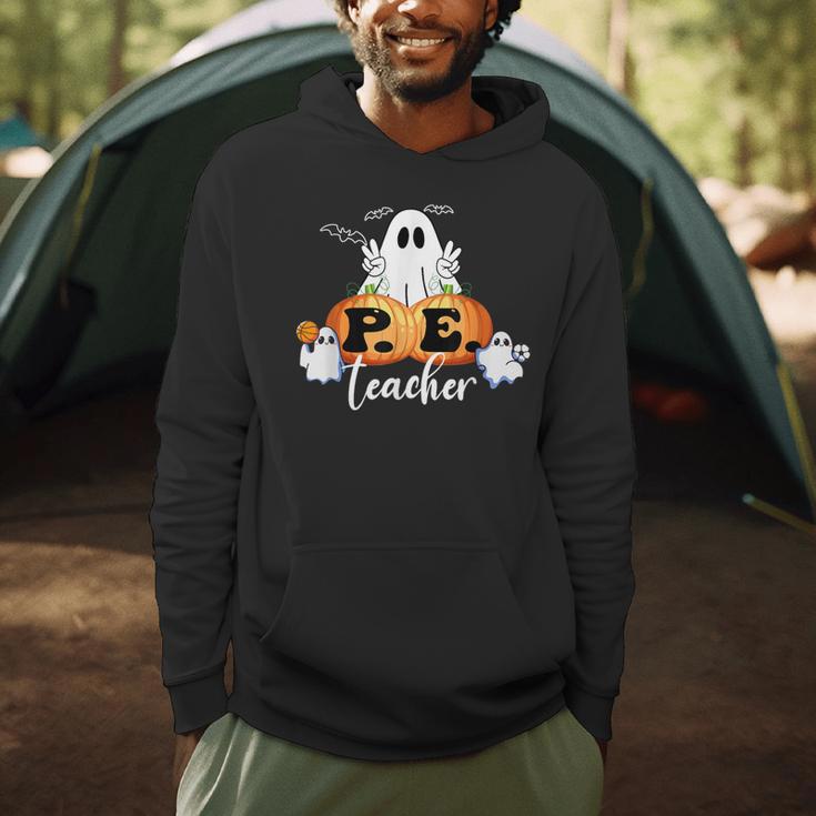 Halloween PE Teacher Ghosts Pumpkins Sports Lover Men Hoodie, novelty gifts, funny gifts Halloween PE Teacher Ghosts Pumpkins Sports Lover Men Hoodie, novelty gifts, funny gifts
