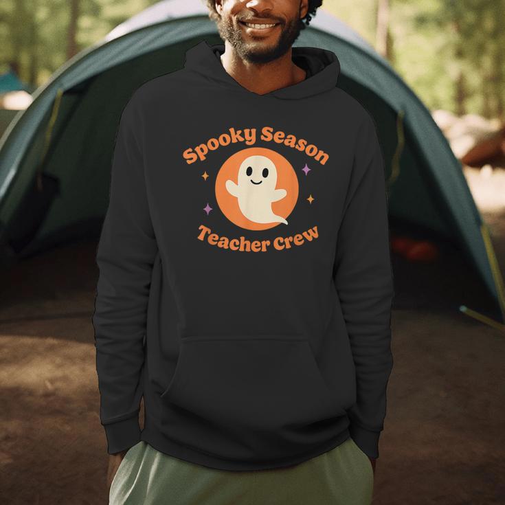 Halloween Teacher Crew Spooky Season Retro Ghost Men Hoodie, novelty gifts, funny gifts Halloween Teacher Crew Spooky Season Retro Ghost Men Hoodie, novelty gifts, funny gifts