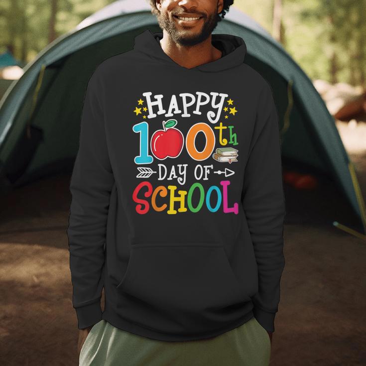 Happy 100th Day Of School Teachers 100 Days Of School Kids Men Hoodie, novelty gifts, funny gifts Happy 100th Day Of School Teachers 100 Days Of School Kids Men Hoodie, novelty gifts, funny gifts