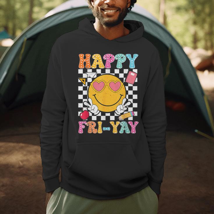 Happy Fri-Yay Groovy Teacher Friday Weekend Fri Yay Men Hoodie, novelty gifts, funny gifts Happy Fri-Yay Groovy Teacher Friday Weekend Fri Yay Men Hoodie, novelty gifts, funny gifts