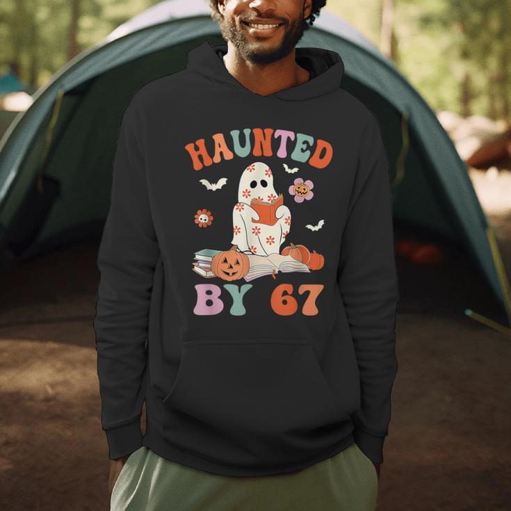 Haunted By 67 Boo Ghost Teacher 6 7 Halloween Costume Men Hoodie, novelty gifts, funny gifts Haunted By 67 Boo Ghost Teacher 6 7 Halloween Costume Men Hoodie, novelty gifts, funny gifts