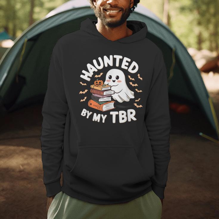 Haunted By My TBR Cute Ghost Book Reading Teacher Halloween Men Hoodie, novelty gifts, funny gifts Haunted By My TBR Cute Ghost Book Reading Teacher Halloween Men Hoodie, novelty gifts, funny gifts