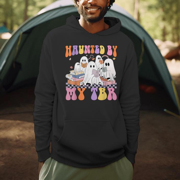 Haunted By My TBR Cute Ghosts Book Reading Teacher Halloween Men Hoodie, novelty gifts, funny gifts Haunted By My TBR Cute Ghosts Book Reading Teacher Halloween Men Hoodie, novelty gifts, funny gifts