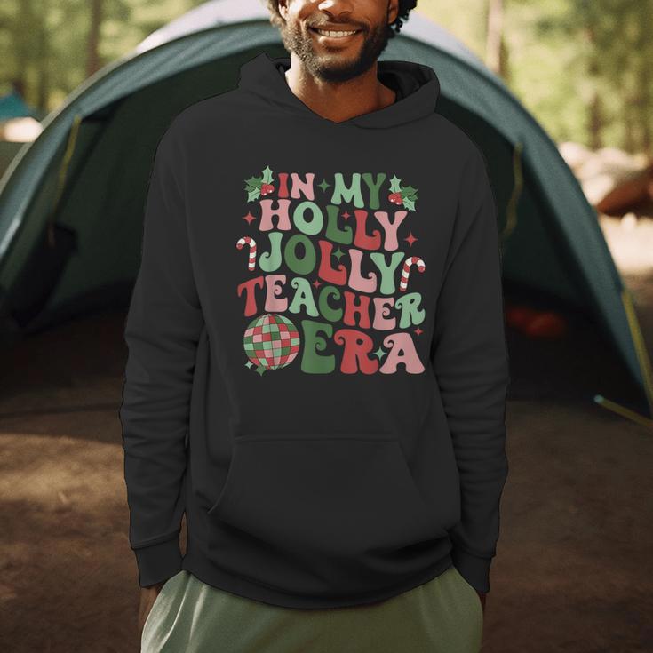 In My Holly Xmas Jolly Teacher Era Teacher Vibes Christmas For Men Women Kids Men Hoodie, novelty gifts, funny gifts In My Holly Xmas Jolly Teacher Era Teacher Vibes Christmas For Men Women Kids Men Hoodie, novelty gifts, funny gifts
