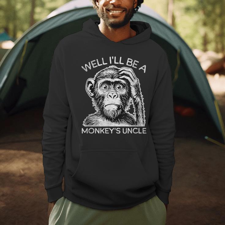 Well I'Ll Be a Monkey's Uncle Teacher And Student Men Hoodie, novelty gifts, funny gifts Well I'Ll Be a Monkey's Uncle Teacher And Student Men Hoodie, novelty gifts, funny gifts