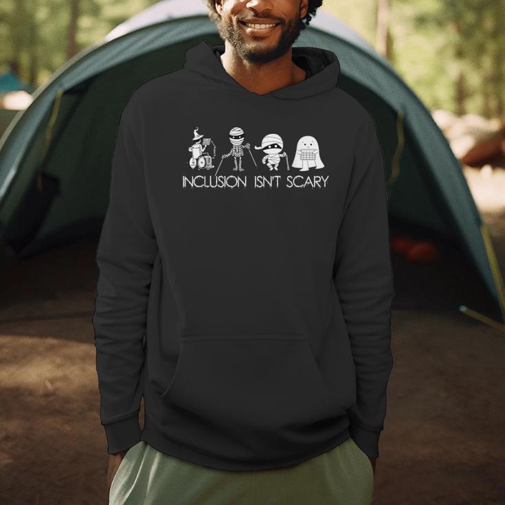 Inclusion Isn't Scary Slp Halloween Sped Teacher Ghost Mummy Men Hoodie, novelty gifts, funny gifts Inclusion Isn't Scary Slp Halloween Sped Teacher Ghost Mummy Men Hoodie, novelty gifts, funny gifts