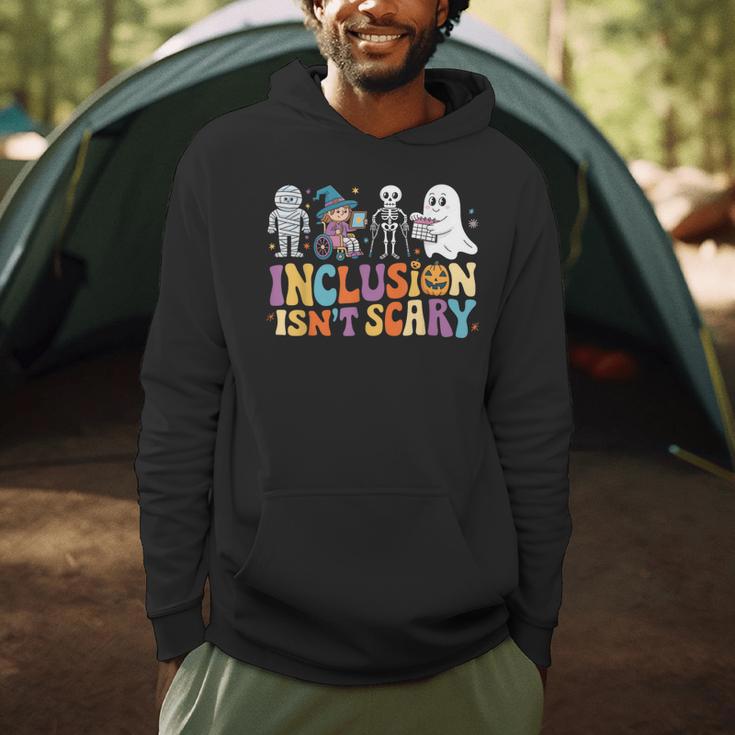 Inclusion Isn't Scary SLP Halloween Sped Teacher Men Hoodie, novelty gifts, funny gifts Inclusion Isn't Scary SLP Halloween Sped Teacher Men Hoodie, novelty gifts, funny gifts