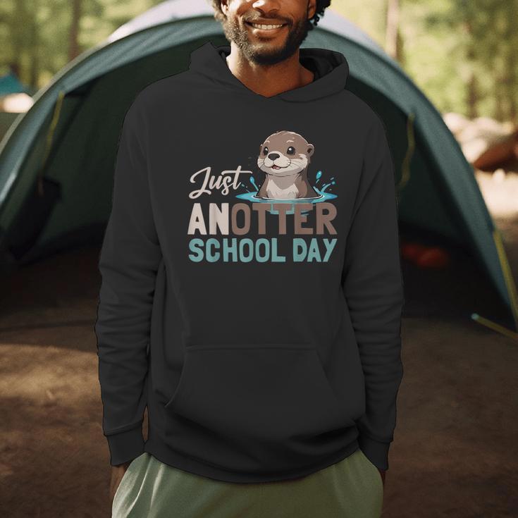 Just Anotter School Day Cute Otter Lover Teacher Student Men Hoodie, novelty gifts, funny gifts Just Anotter School Day Cute Otter Lover Teacher Student Men Hoodie, novelty gifts, funny gifts