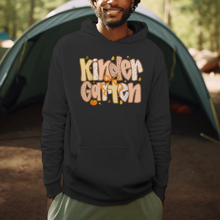 Kindergarten Teacher Fall Pumpkin Autumn Cute Men Hoodie, novelty gifts, funny gifts Kindergarten Teacher Fall Pumpkin Autumn Cute Men Hoodie, novelty gifts, funny gifts