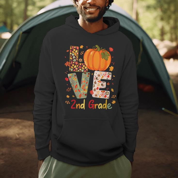 Love 2nd Grade Happy Fall Thanksgiving For 2nd Teacher For Men Women Girls Kids Men Hoodie, novelty gifts, funny gifts Love 2nd Grade Happy Fall Thanksgiving For 2nd Teacher For Men Women Girls Kids Men Hoodie, novelty gifts, funny gifts