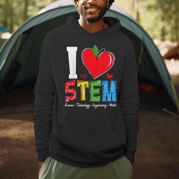 I Love STEM Student Teacher 1st Day Of School Back To School Men Hoodie, novelty gifts, funny gifts I Love STEM Student Teacher 1st Day Of School Back To School Men Hoodie, novelty gifts, funny gifts