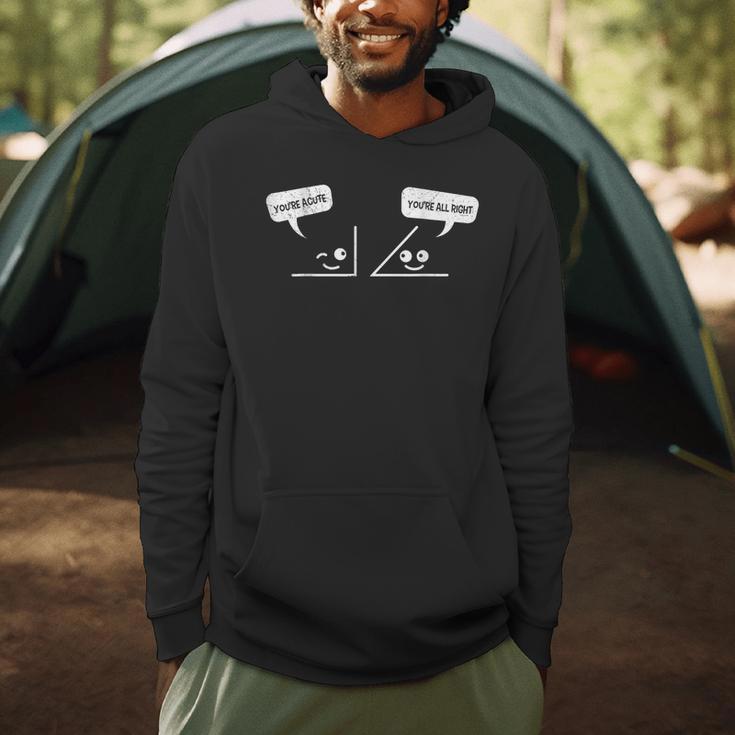 Math Saying You Are Acute Algebra Maths Teacher For Men Women Men Hoodie, novelty gifts, funny gifts