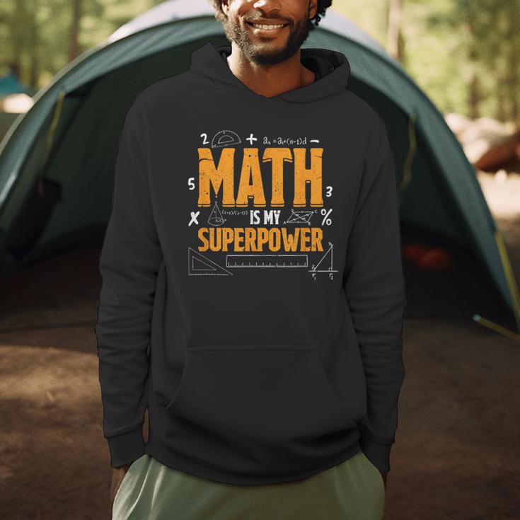 Math Is My Superpower Math Teacher Student Men Hoodie, novelty gifts, funny gifts Math Is My Superpower Math Teacher Student Men Hoodie, novelty gifts, funny gifts