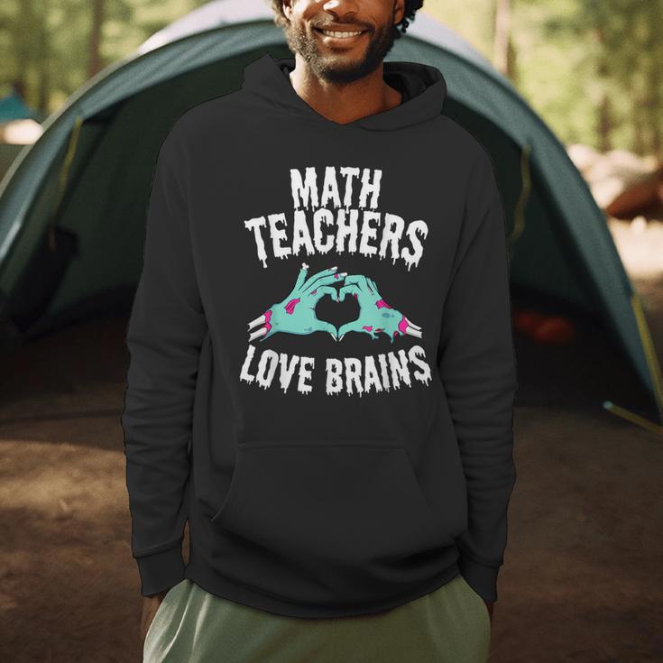 Math Teachers Love Brains Halloween Zombie Men Women T-Shirt Men Hoodie, novelty gifts, funny gifts