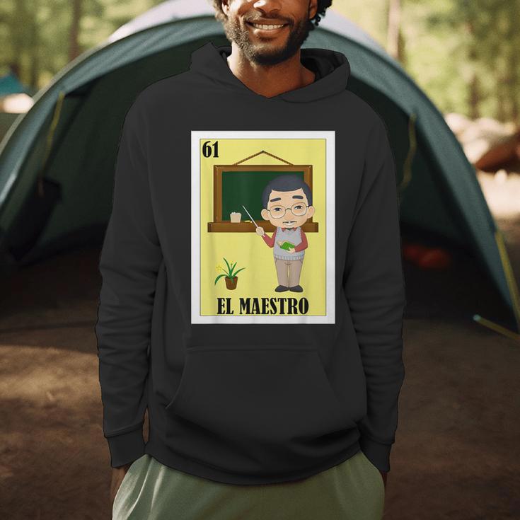 Mexican For Teachers El Maestro Men Hoodie, novelty gifts, funny gifts Mexican For Teachers El Maestro Men Hoodie, novelty gifts, funny gifts