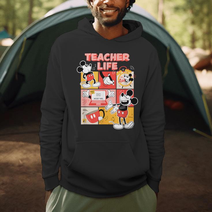 Mickey Mouse Teacher Life Men Hoodie, novelty gifts, funny gifts Mickey Mouse Teacher Life Men Hoodie, novelty gifts, funny gifts