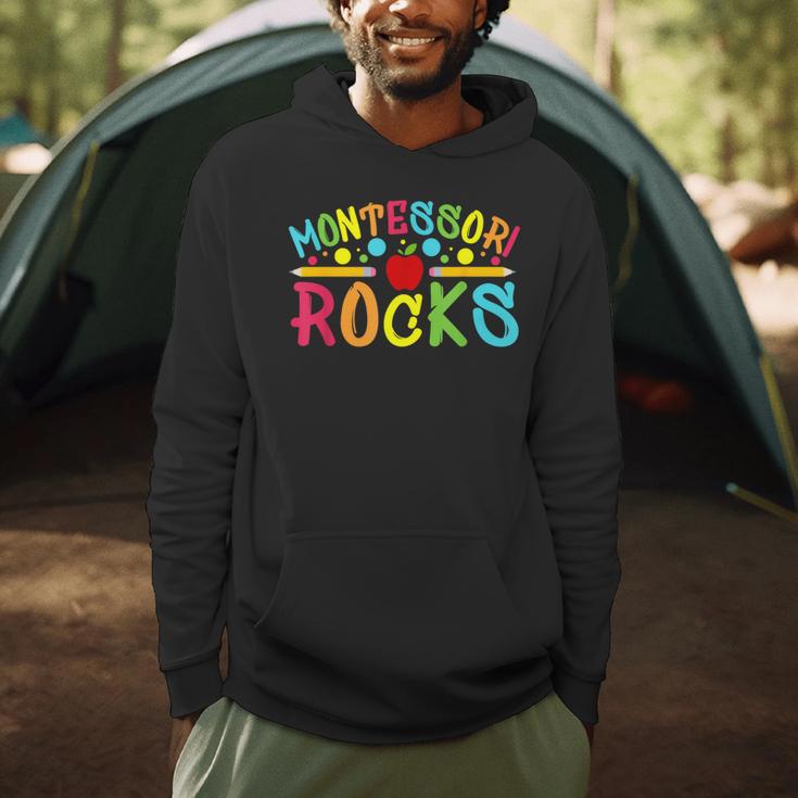 Montessori Rocks Montessori Teacher Back To School Men Hoodie, novelty gifts, funny gifts Montessori Rocks Montessori Teacher Back To School Men Hoodie, novelty gifts, funny gifts