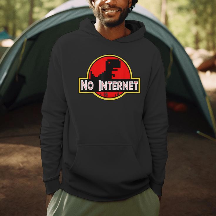 Nerdy No Internet Dinosaur Computer Science Teacher Men Hoodie, novelty gifts, funny gifts Nerdy No Internet Dinosaur Computer Science Teacher Men Hoodie, novelty gifts, funny gifts