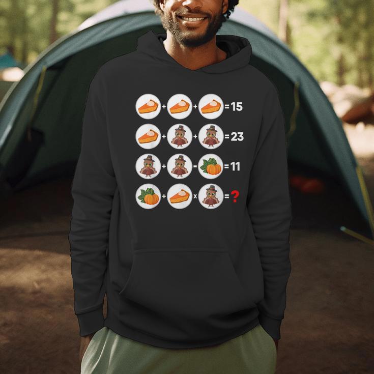 Order Of Operations Math Quiz Game Teacher Thanksgiving Men Hoodie, novelty gifts, funny gifts