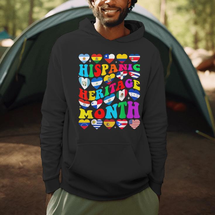 Hispanic Heritage Month 2025 Latino Puerto Rico Teacher Kids Men Hoodie, novelty gifts, funny gifts