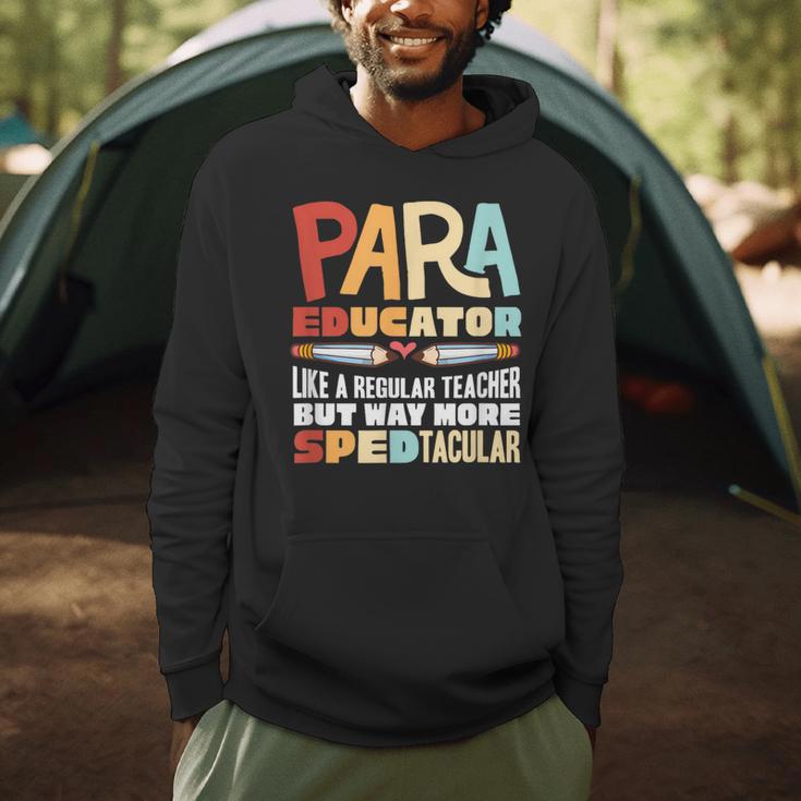 Paraeducator Paraprofessional SPED Teacher Men Hoodie, novelty gifts, funny gifts